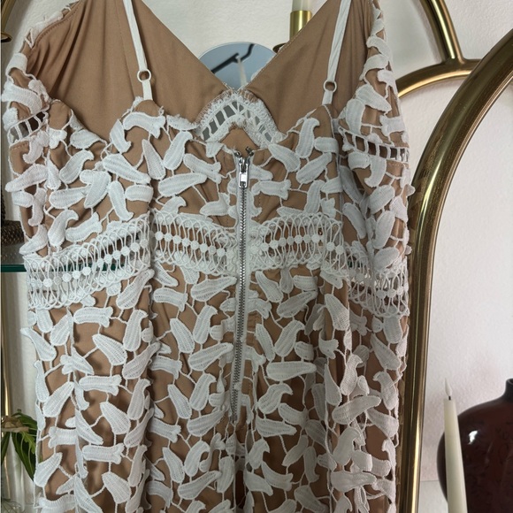 Petal & Pup Cream and White Lace Dress - Picture 4 of 5